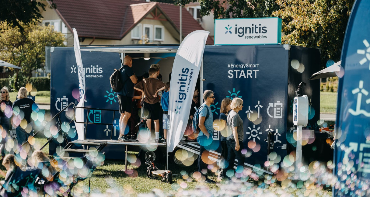 „Ignitis renewables“ edukacijų sezonas