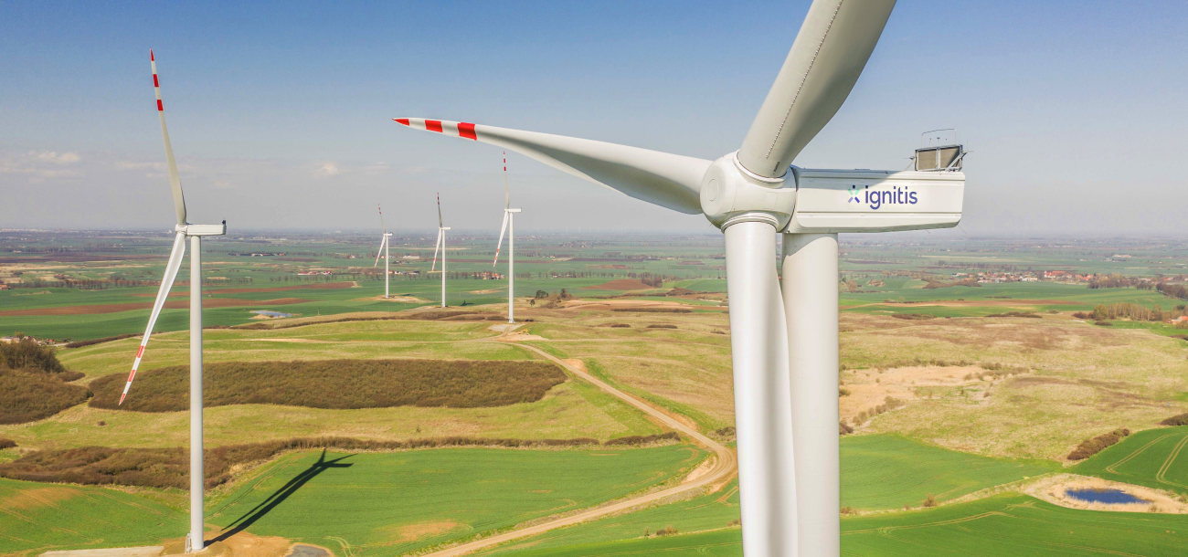„Ignitis Grupės“ valdomas Pomeranijos vėjo elektrinių parkas pradėjo komercinę veiklą