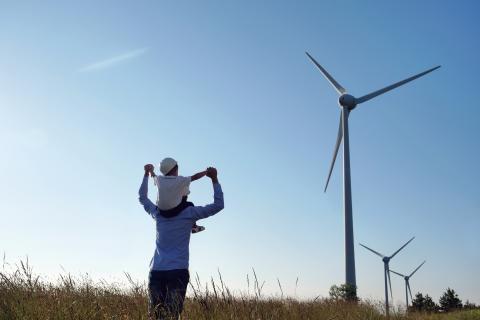 „Ignitis renewables“ mini vėjo dieną