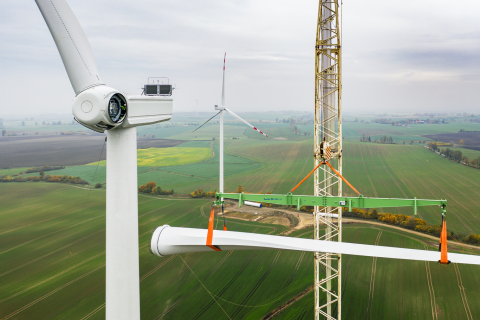 All 29 wind turbines have been installed in the wind farm in Poland developed by Ignitis Group 