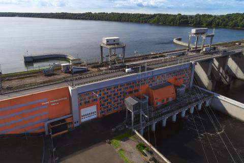 Didėjant Nemuno debitui, Kauno hidroelektrinė didina elektros energijos gamybą