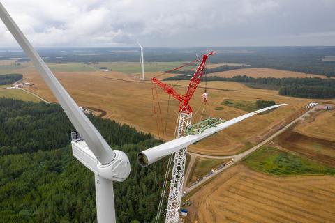 Lithuanian residents will be the first in the world to rent a remote wind turbine